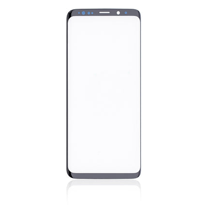 For Samsung Galaxy S9 Plus / G965 front glass lens With OCA Black (Aftermarket Plus)***DE Warehouse***(SKU:1507063)