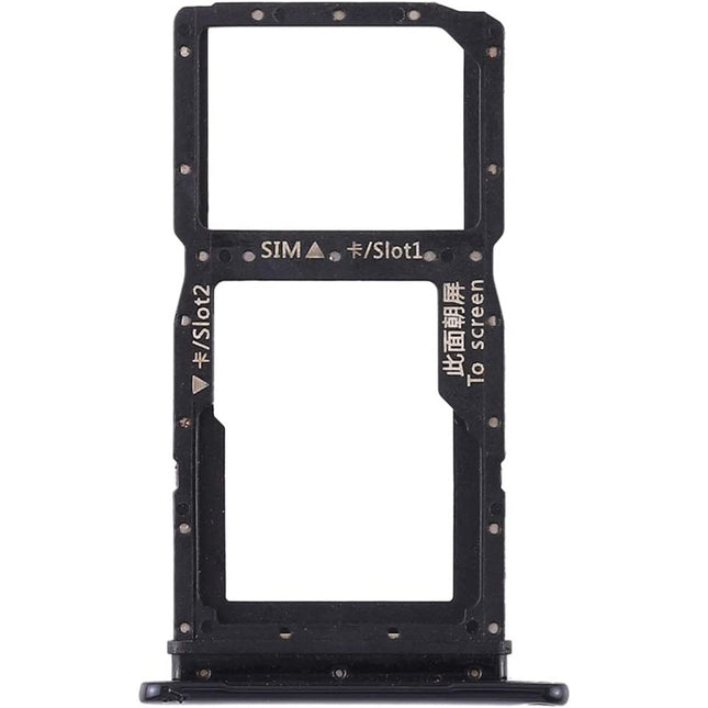 For Huawei Y9 Prime 2019 | Sim Card Tray/Dual Sim Card | Black(Premium OEM)