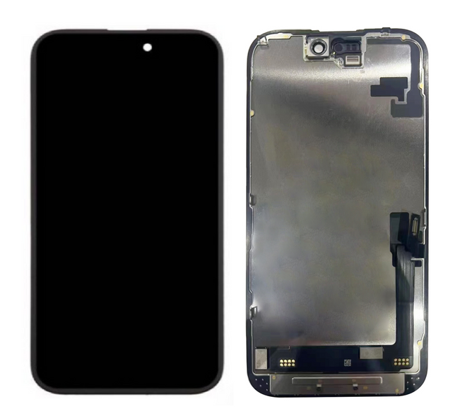 For iPhone 16 with changeable IC / 120HZ OLED Assembly / Soft OLED COF compatible touch (Aftermarket Plus)(SKU:1562673)