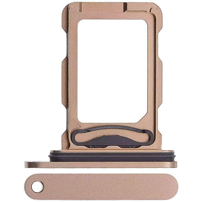 For iPhone 16 Pro Sim Card Holder/Dual Card Desert Premium OEM (SKU:1563128)