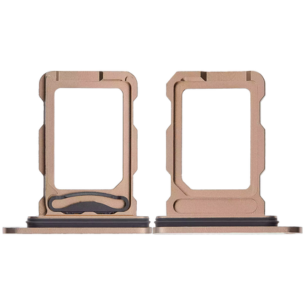 For iPhone 16 Pro Sim Card Holder/Dual Card Desert Premium OEM (SKU:1563128)