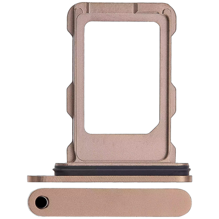 For iPhone 16 Pro Sim Card Holder/Single Card Desert Premium OEM (SKU:1563122)