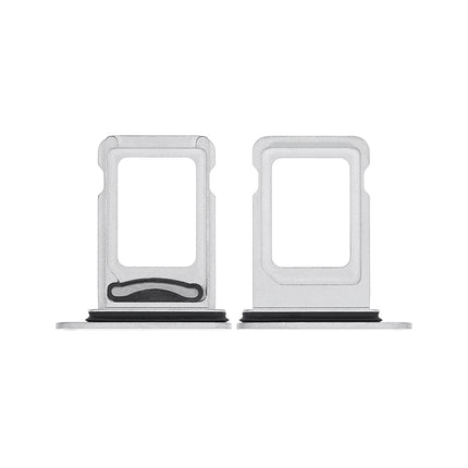 For iPhone 13 pro/13 Pro max Sim Card Tray/Dual Sim Card Silver(Premium OEM)(SKU:1478721)