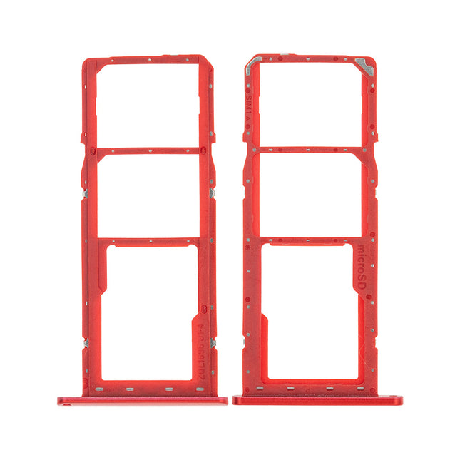 For Samsung Galaxy A01/A015 | Sim Card Tray/Dual Card | Red(Premium OEM)