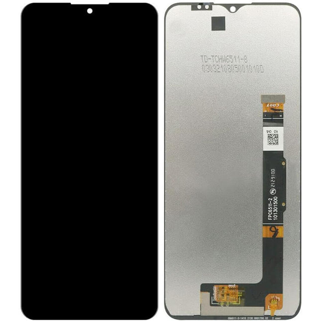 For TCL 20XE | LCD Assembly | Black(Refurbished)
