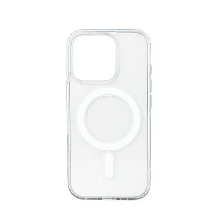 For iPhone 16 Pro Transparent Case Compatible with MagSafe