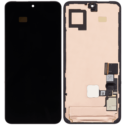 For Google Pixel 8 OLED Assembly With Socket Black / Small window size (Aftermarket Plus)(SKU:1577265)