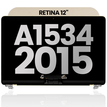 For MacBook 12-inch Retina 2016-2017 A1534 / LCD with Front Cover / rose gold (Refurbished)(SKU:1563823)