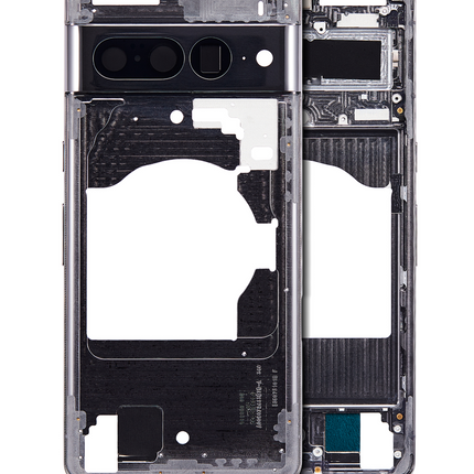 For Google Pixel 7 Pro Middle Frame/With Side Key Black (Premium OEM)(SKU:1561516)