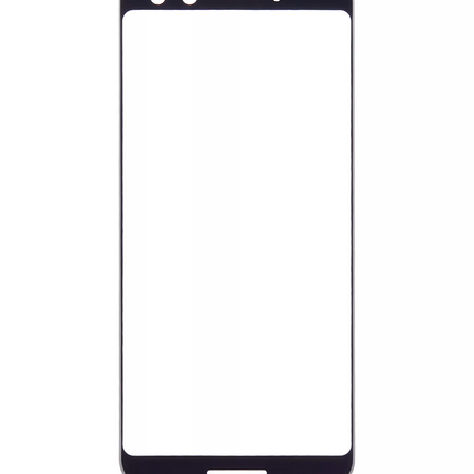 For Google Pixel 3 Front Glass Lens/With OCA Black (Aftermarket Plus)(SKU:1092136)