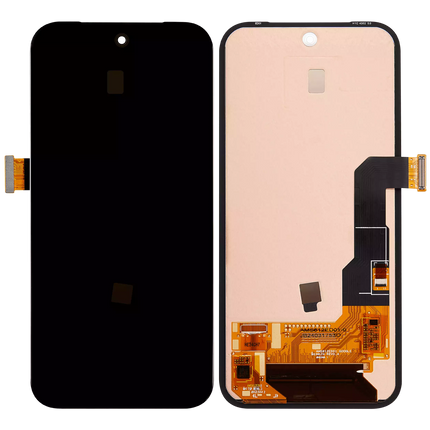 For Google Pixel 8A OLED Assembly Black (Refurbished)(SKU:1576217)