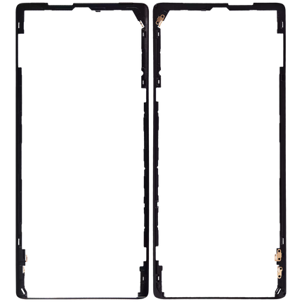 For Google Pixel 7 Pro LCD frame Black (Aftermarket Plus)(SKU:1531182)