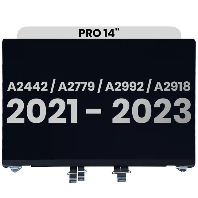 For MacBook Pro 14-inch 2021-2023 A2442 A2779 A2918 / LCD with Front Cover / silver (Premium OEM)(SKU:1578537)