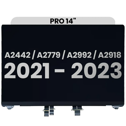 For MacBook Pro 14-inch 2021-2023 A2442 A2779 A2918 / LCD with Front Cover / silver (Refurbished)(SKU:1578427)