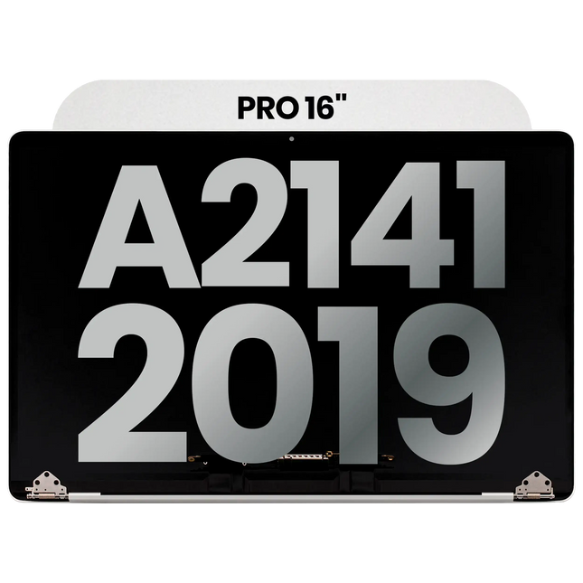 For MacBook Pro 16-inch 2019 A2141 / LCD with Front Cover / silver (Refurbished)(SKU:1563828)