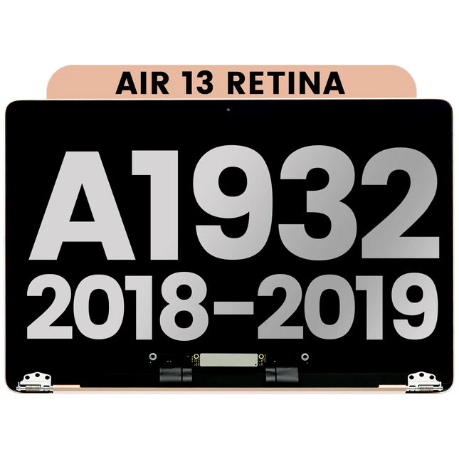 For MacBook Air 13-inch 2019-2020 A1932 A2179 / LCD with Front Cover / gold (Refurbished)(SKU:1578443)