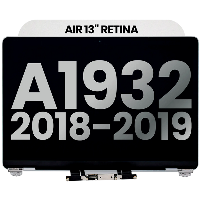 For MacBook Air 13-inch 2019-2020 A1932 A2179 / LCD with Front Cover / silver (Refurbished)(SKU:1578492)