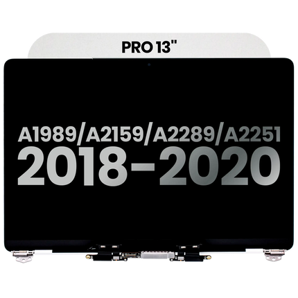 For MacBook Pro 13-inch 2018-2020 A1989 A2159 A2251 A2289 / LCD with Front Cover / silver (Refurbished)(SKU:1563826)