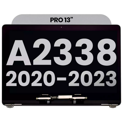 For MacBook Pro 13-inch 2020 M1 / 2022 M2 A2338 / LCD with Front Cover / space gray (Refurbished)(SKU:1578501)