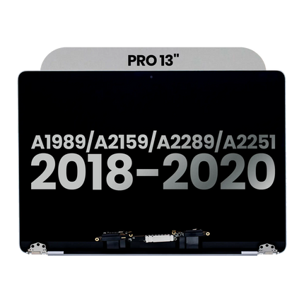 For MacBook Pro 13-inch 2018-2020 A1989 A2159 A2251 A2289 / LCD with Front Cover / space gray (Refurbished)(SKU:1578419)