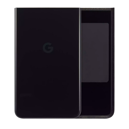 For Google Pixel 8 Bottom Back Cover / With Logo Obsidian Black (Aftermarket Plus)(SKU:1576381)
