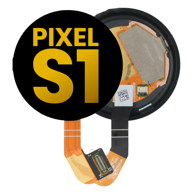 For Google Pixel Watch OLED Assembly Black (Premium OEM)(SKU:1571190)