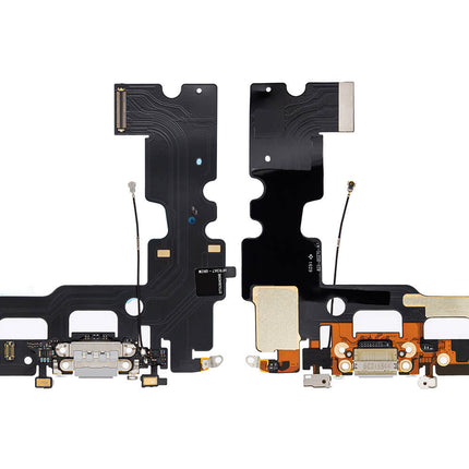 For iPhone 7 Charge Port Flex Cable/Gold White (Refurbished)***DE Warehouse***(SKU:1530776)