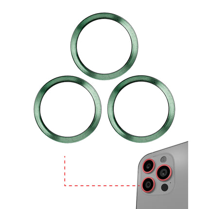 For iPhone 11 Pro/11 Pro Max | Back camera ring | Green(Premium OEM)