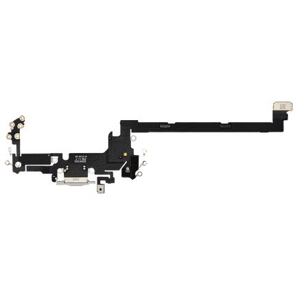 For iPhone17 Pro Charge Port Flex Cable/eSIM+eSIM Version Silver (Premium OEM) (SKU: 1568468)