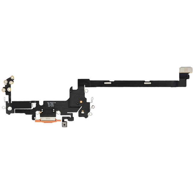 For iPhone17 Pro Charge Port Flex Cable/eSIM+eSIM Version Orange (Premium OEM) (SKU: 1568466)