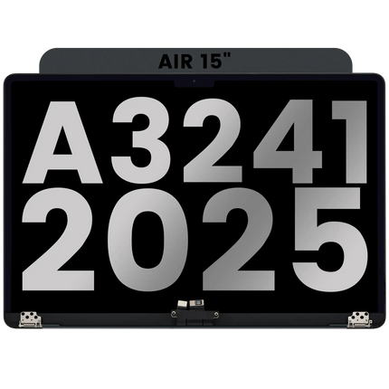 For MacBook Air 15-inch 2025 M4 A3241 / LCD with Front Cover / midnight (Premium OEM)(SKU:1578414)