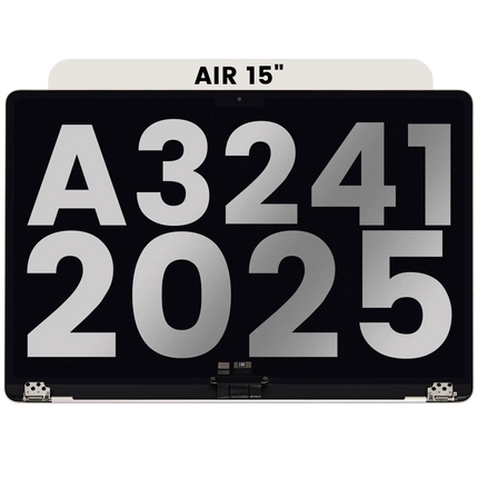 For MacBook Air 15-inch 2025 M4 A3241 / LCD with Front Cover / starlight (Premium OEM)(SKU:1578415)
