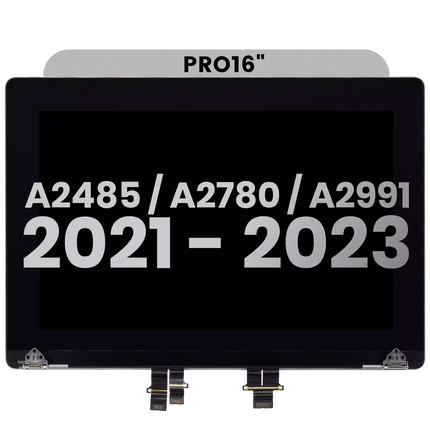 For MacBook Pro 16-inch 2021-2023 A2485 A2780 / LCD with Front Cover / space gray (Refurbished)(SKU:1575921)