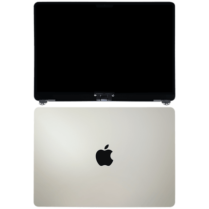 For MacBook Air 13-inch 2025 M4 A3240 / LCD with Front Cover / starlight (Premium OEM)(SKU:1570412)