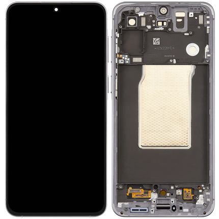 For Samsung Galaxy A57 5G A576 OLED assembly with frame Gray (Aftermarket Plus) (SKU: 1573199)