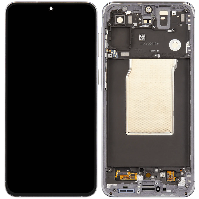 For Samsung Galaxy A57 5G A576 OLED assembly with frame Gray (Aftermarket Plus) (SKU: 1573199)