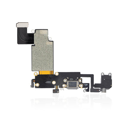 For iPhone 6s Plus Charge Port Flex Cable/Earphone Flex Cable Black(Aftermarket)(SKU:1077502)