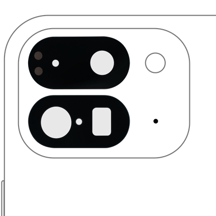 For Google Pixel Fold Camera Lens/With Sticker (Aftermarket Plus)(SKU:1573335)