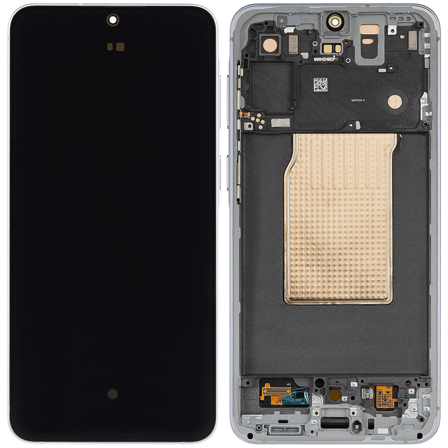 For Samsung Galaxy A57 5G A576 OLED assembly with frame Icyblue (Aftermarket Plus) (SKU: 1573204)