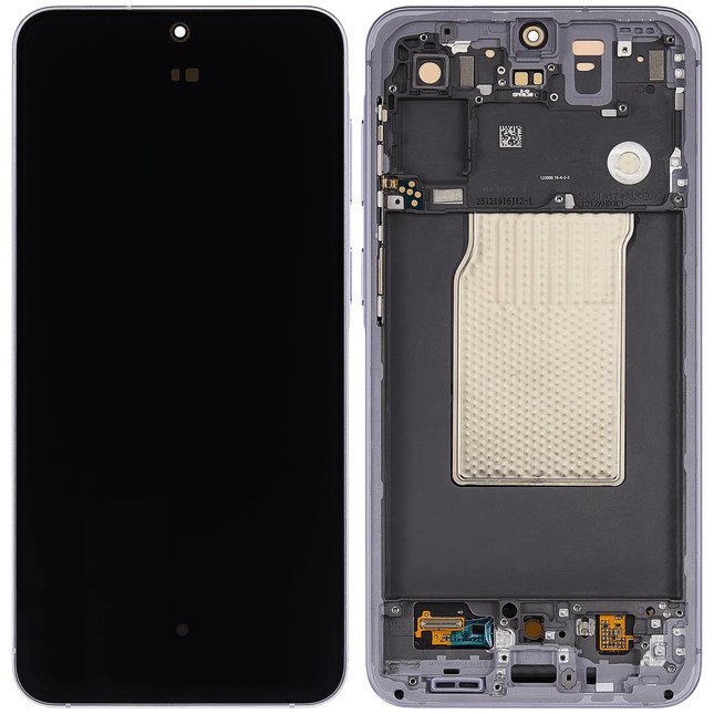 For Samsung Galaxy A57 5G A576 OLED assembly with frame Lilac (Aftermarket Plus) (SKU: 1573205)