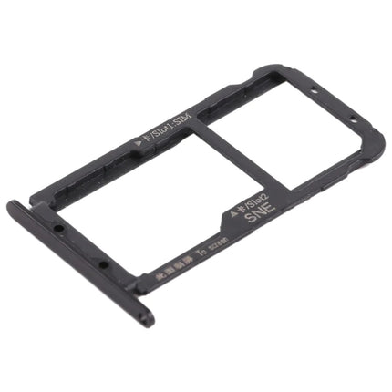 For Huawei Mate 20 lite 	Sim Card Tray Black(Premium OEM)(SKU:1090878)