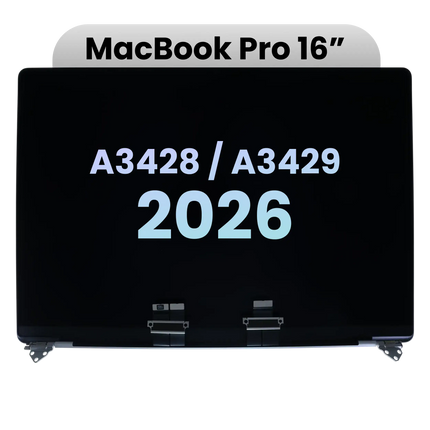 For MacBook Pro 16-inch 2026 A3428 A3429 / LCD with Front Cover / silver (Premium OEM)(SKU:1578412)