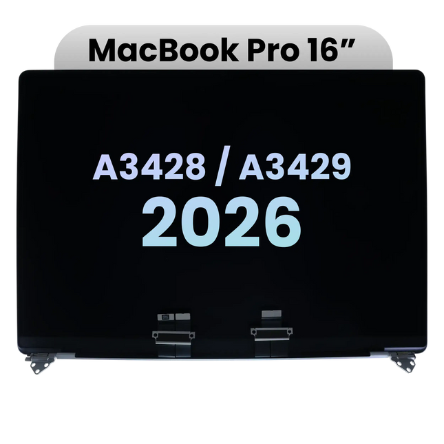 For MacBook Pro 16-inch 2026 A3428 A3429 / LCD with Front Cover / silver (Premium OEM)(SKU:1578412)