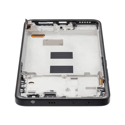 For Xiaomi Poco M7 Pro 5G OLED assembly with Frame Black (SKU:1565684)