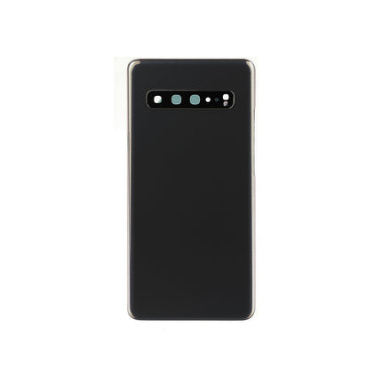 For Samsung Galaxy S10 5G/G977 Back Cover With Camera Cover(No Logo) Black(Aftermarket Plus)(SKU:1463734)