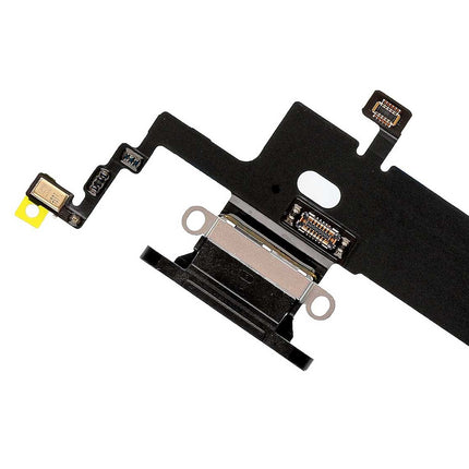 For iPhone X Charge Port Flex Cabe Black(Premium OEM)(SKU:1085322)