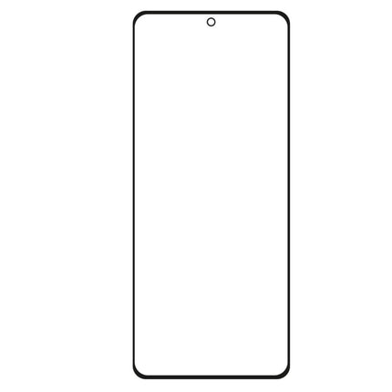 For Samsung Galaxy Z Flip/F700F Inside front glass lens With OCA/Z Flip 5G/Z Flip3 5G | Black(Premium OEM)