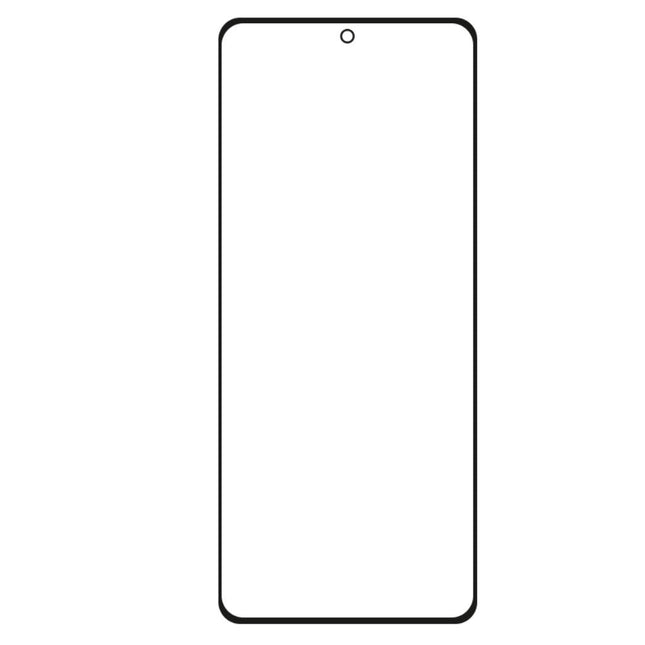 For Samsung Galaxy Z Flip/F700F Inside front glass lens With OCA/Z Flip 5G/Z Flip3 5G | Black(Premium OEM)