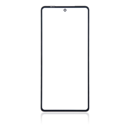 For Motorola Edge 30 Front Glass Lens With OCA Black (Aftermarket)(SKU:1529567)