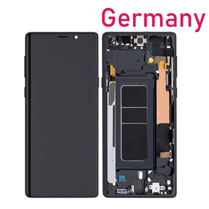 For Samsung Galaxy Note 9/N960 OLED OLED Assembly With Frame Black (Refurbished)***DE Warehouse***(SKU:1530833)